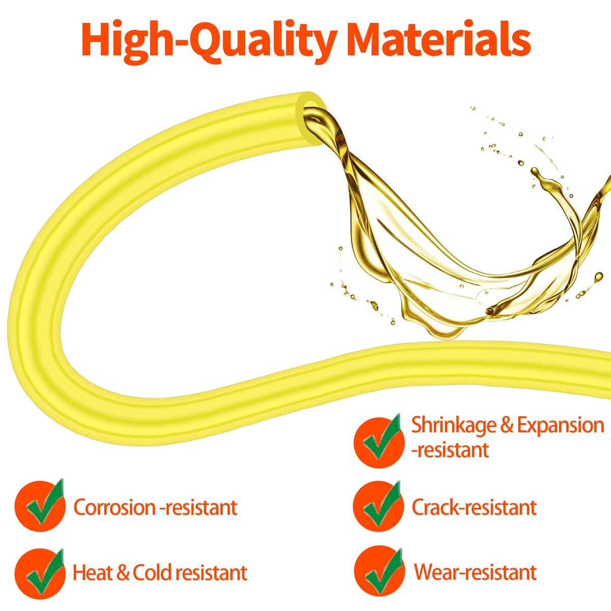Ferilter fuel line 1/8 x 1/4 for Stihl, easy installation