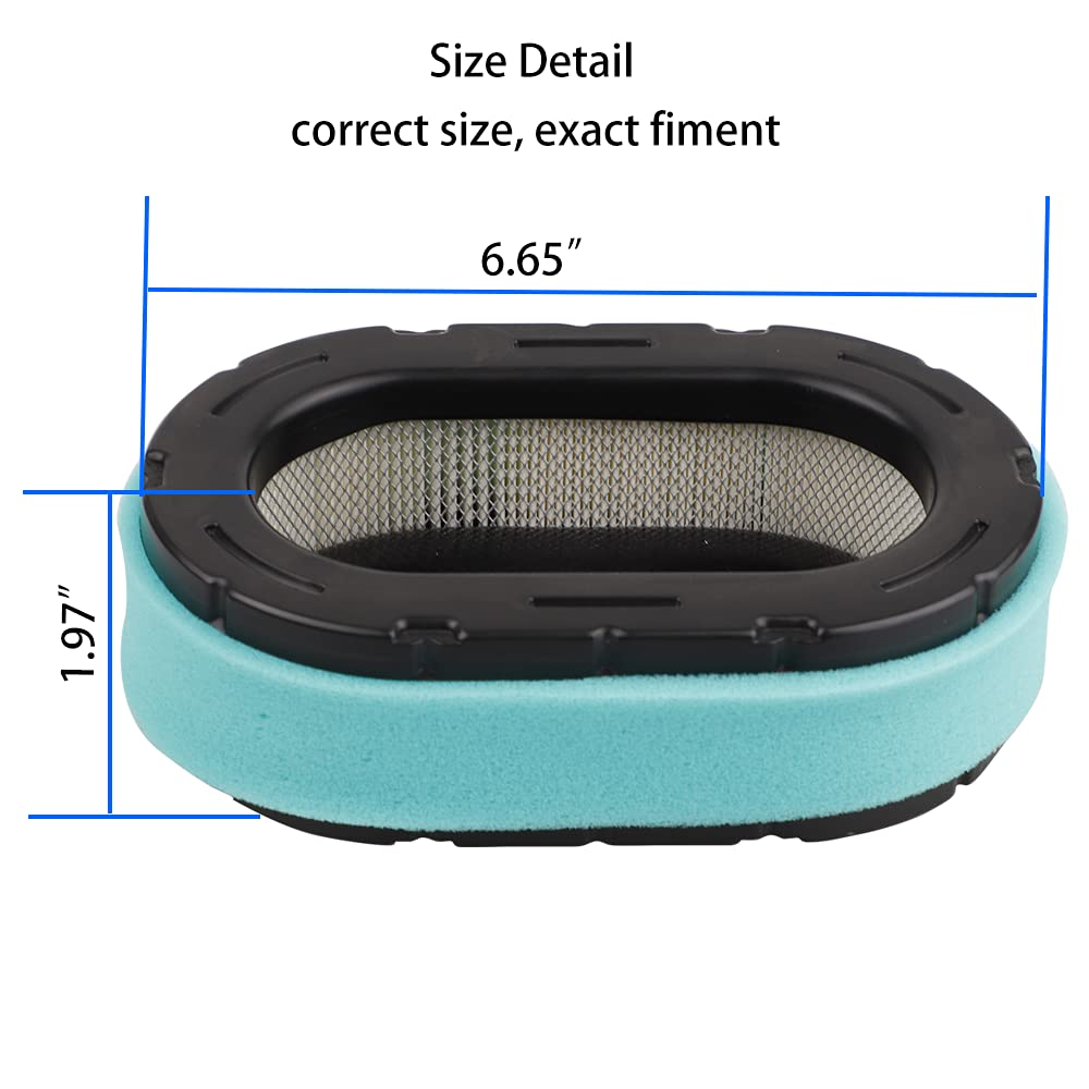Ferilter Kohler 7000 series KT715–KT745 air filter allows easy replacement.