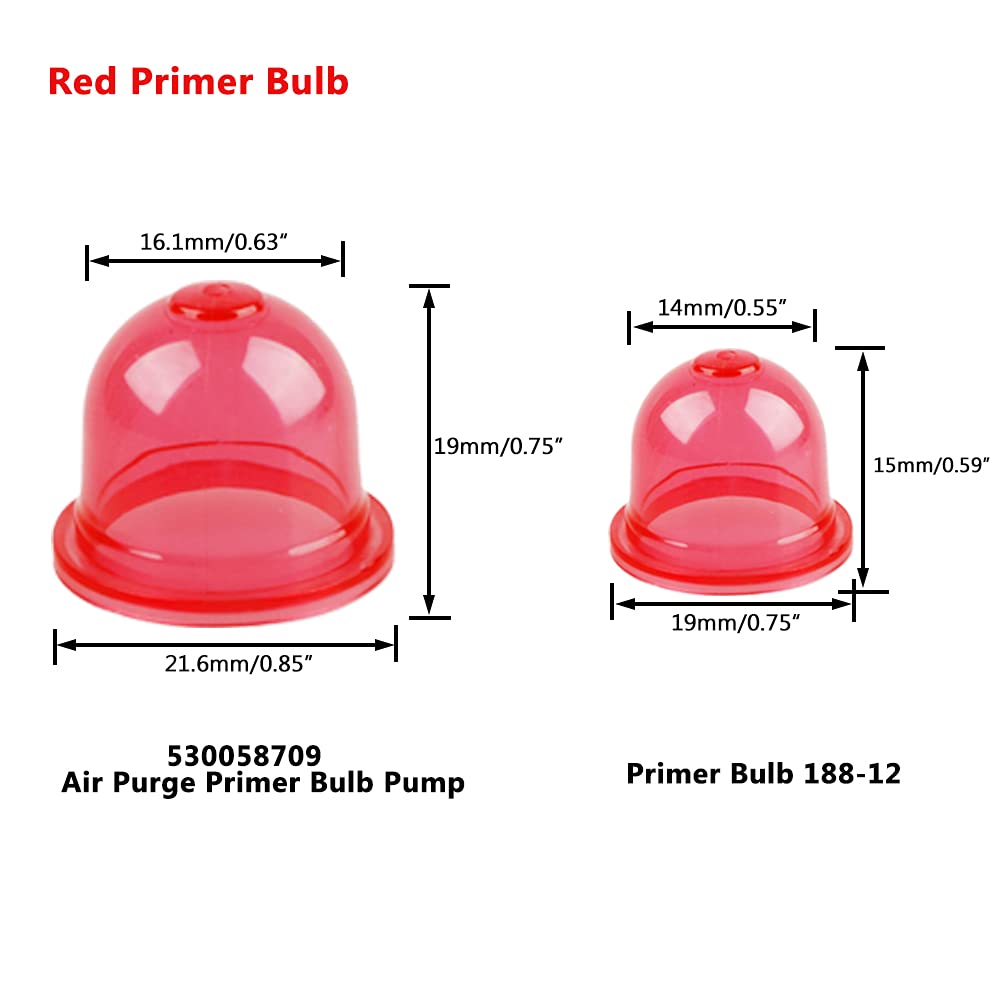 Ferilter primer bulb 188-12 for Poulan, easy starting