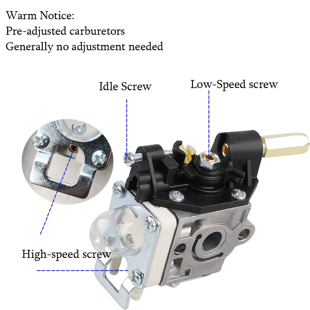 Ferilter SRM210 carburetor air filter pack supports clean fuel flow
