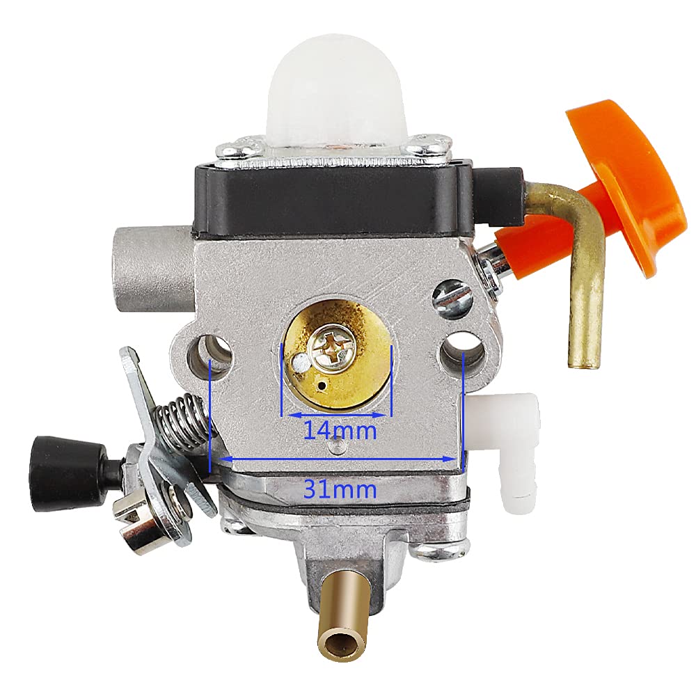 Ferilter STIHL HT101 pole saw carburetor detail, reliable alternative for consistent cutting power.