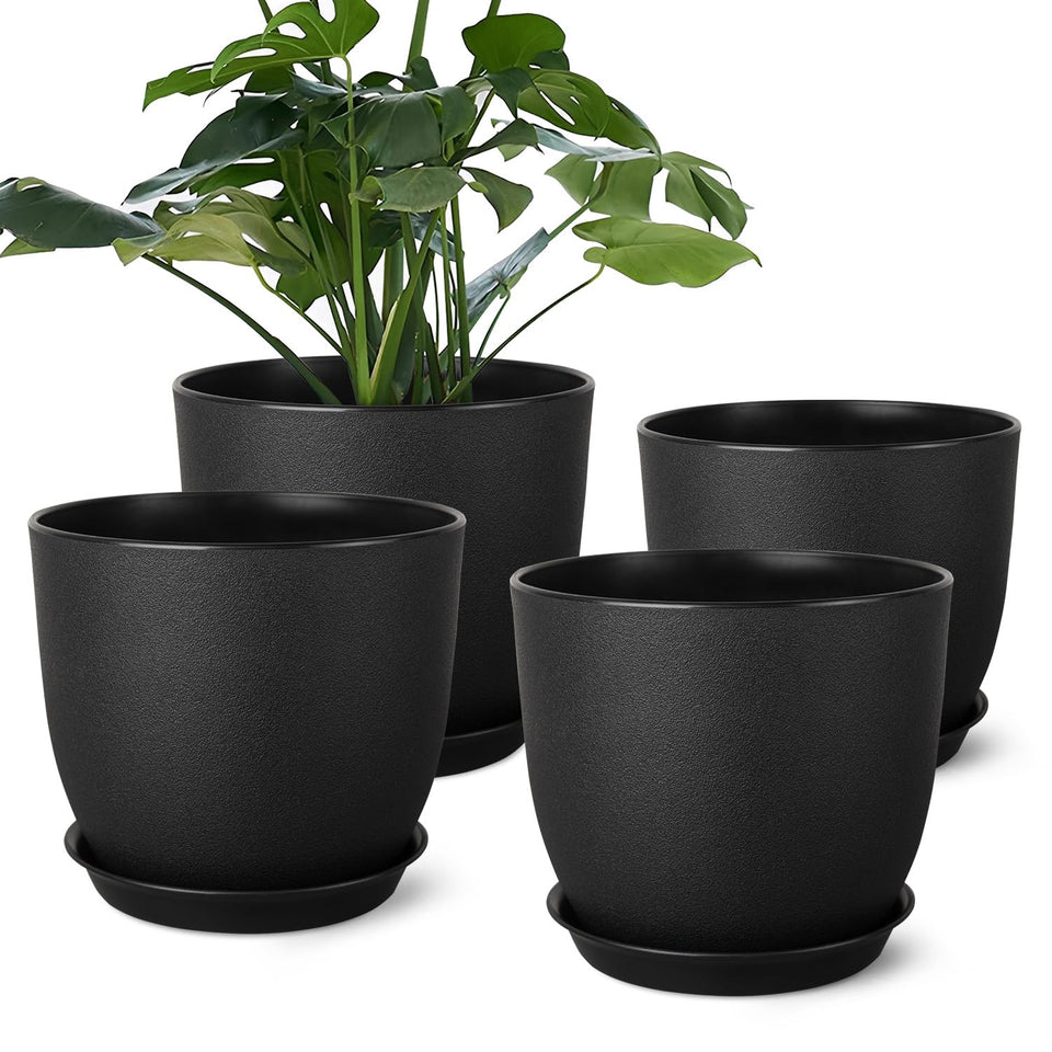 Ferlypote 8-inch pot with mesh drainage holes for healthy roots and reduced overwatering.