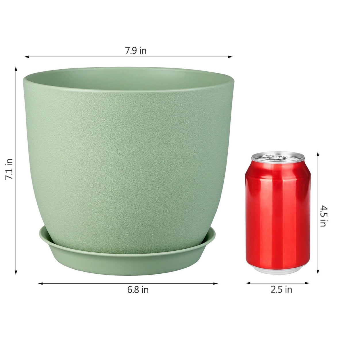 Ferlypote weather-resistant planter suitable for year-round use.