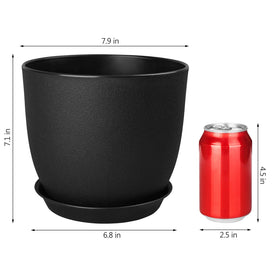 Ferlypote weather-resistant plastic pot withstands sun and frost for year-round use.
