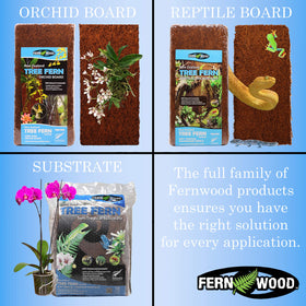 Fernwood Tree Fern Substrate features soft, porous texture for healthier roots.