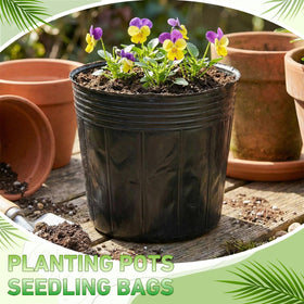 Ferrochef bags with drainage holes to prevent overwatering and root rot risk.