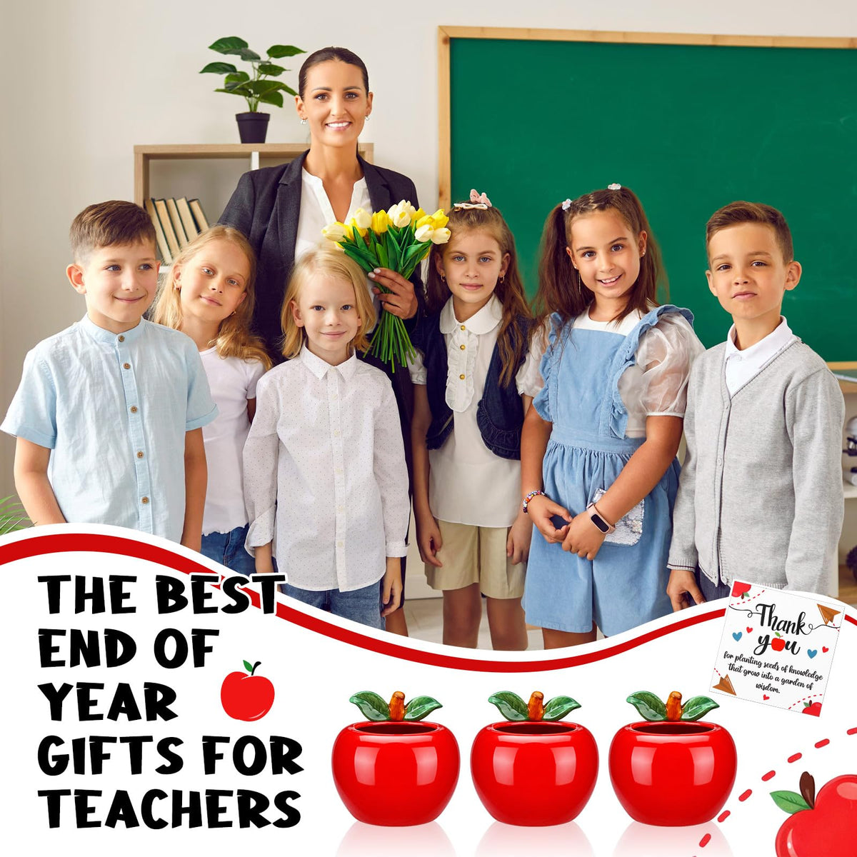Ferrochef teacher appreciation set packaging with pots and cards