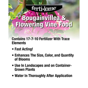Ferti-lome Bougainvillea Flowering Vine Food application-rate guidance for Bougainvillea