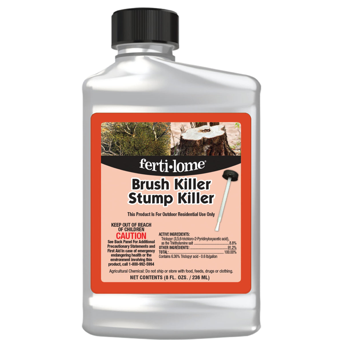 Ferti-lome Brush Killer Stump Killer bottle ready for easy stump treatment