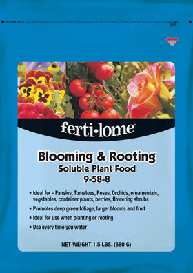 Ferti-Lome Deep Green Foliage and Healthy Roots for thriving plants.