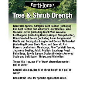 Systemic protection up to 12 months for trees and shrubs with Ferti-lome Drench.