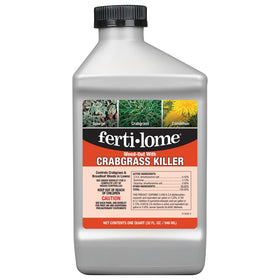 Ferti-Lome Weed-Out Crabgrass Killer on a lawn, targeting crabgrass and common weeds for a cleaner turf.