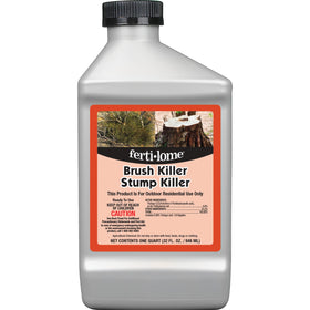 Ferti-lome Brush Killer Stump Killer bottle front view for outdoor stump removal.