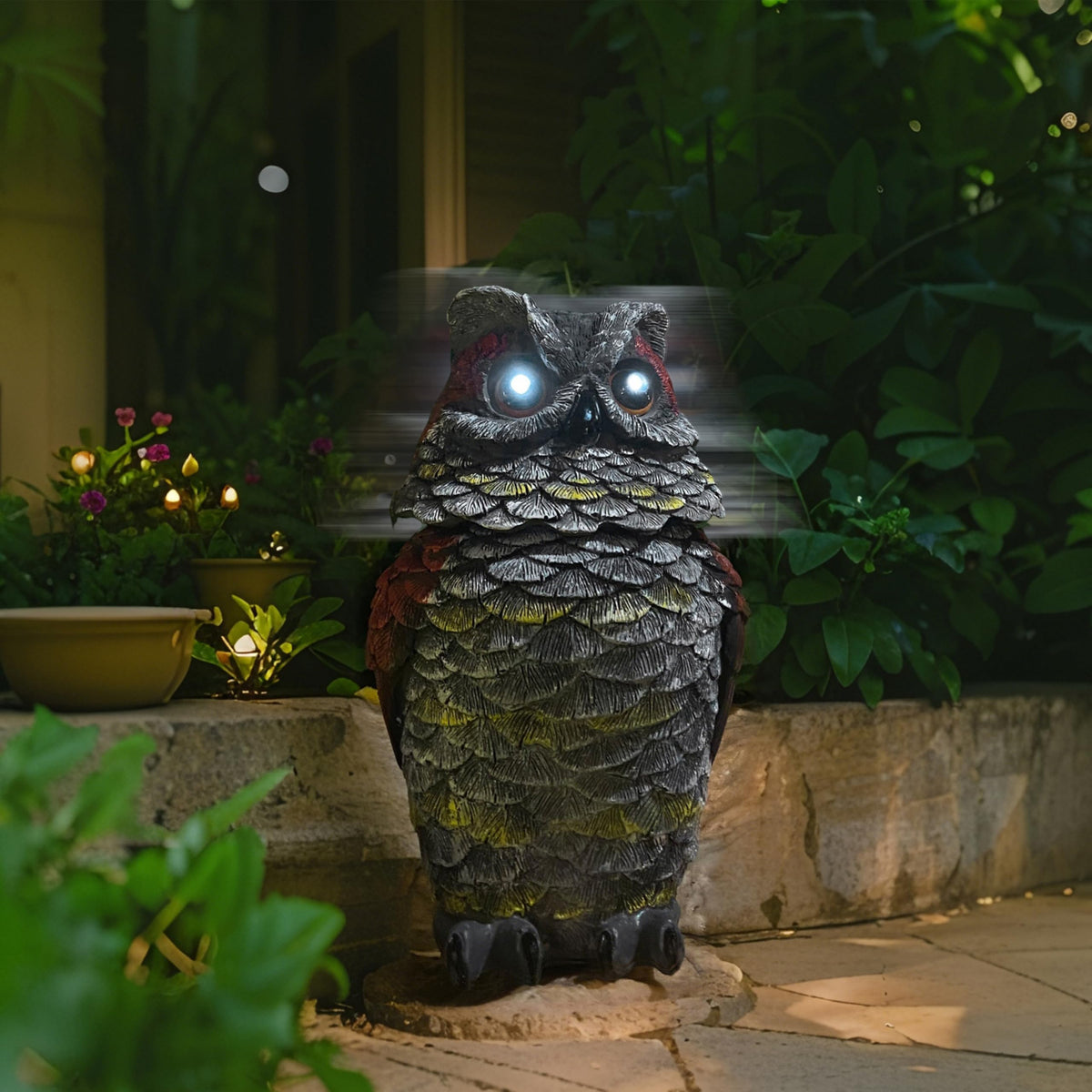 FESTGLOX owl-deterrent size 4.73 x 5.32 x 8.08 inches