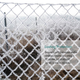 Fetanten garden netting protecting vegetables in the garden beds