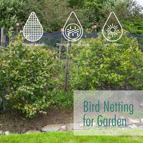 Fetanten heavy-duty netting UV-resistant garden protection
