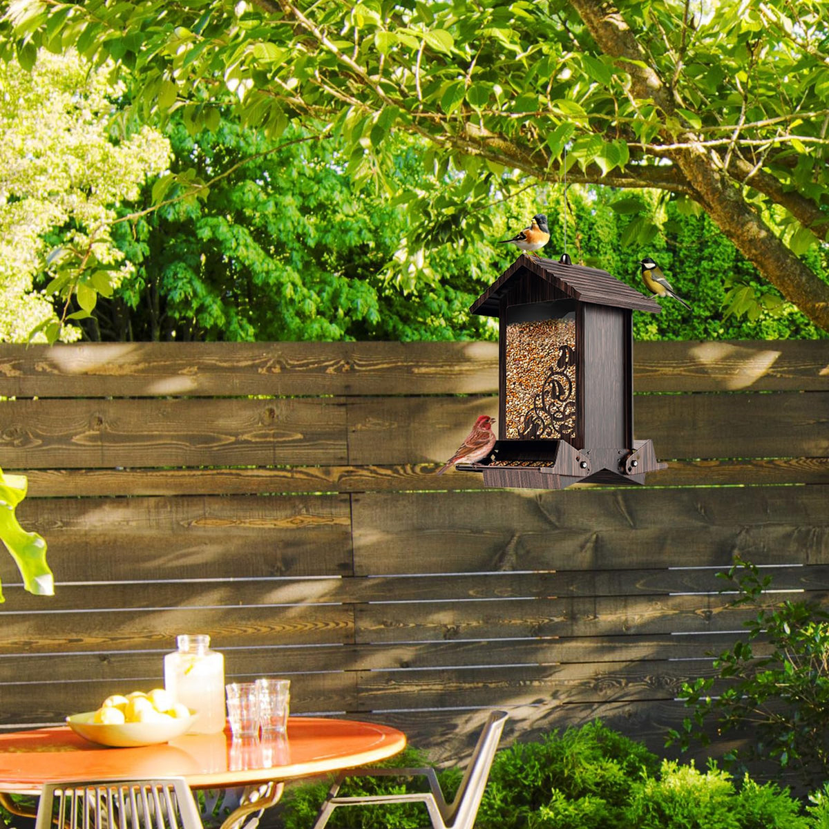FETUSI garden bird feeder gift idea for outdoor decor