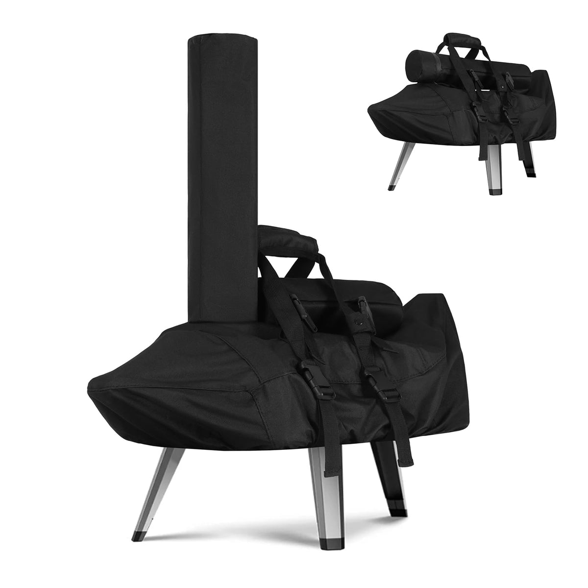 FEVERCOVER carry cover for Ooni Karu 12 protects the oven outdoors