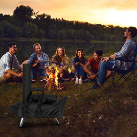 FEVERCOVER outdoor protection for Ooni Karu 12 during cooking