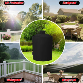 FEVERCOVER velcro strap design anchors cover securely in windy conditions