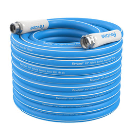 Fevone 75 ft garden hose with kink resistance for steady water flow.
