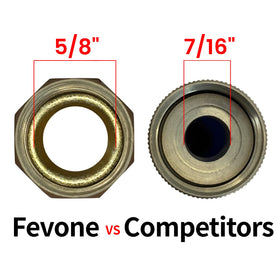 FEVONE flexible outer layer resists abrasion for longer hose life.