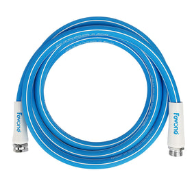 Fevone garden hose 12 ft kink-resistant for steady water flow during yard tasks.