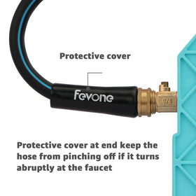 FevOne true five-eighth inner diameter delivers consistent full-flow water.