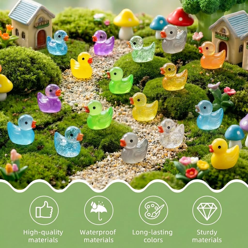 FEXIA close-up resin ducks highlight tiny details in crafts