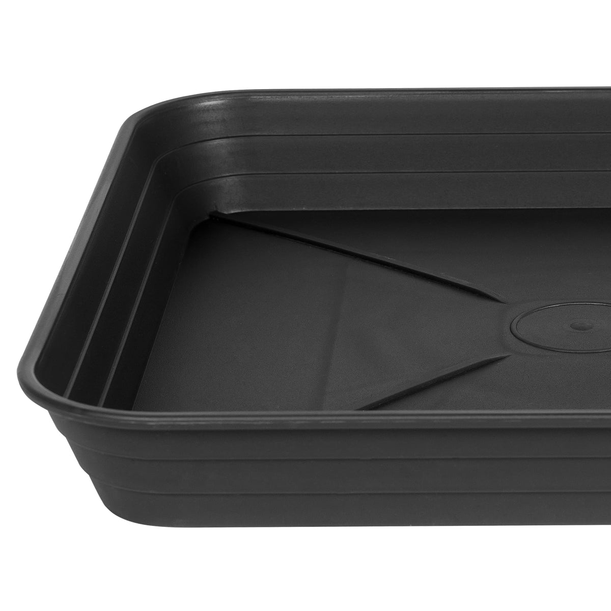 Feyvdzv indoor-outdoor plant saucer protects surfaces during watering