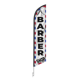 FFN Bright-colored flag delivers high visibility from afar.