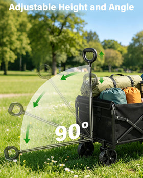 FFQ long-handle pull enables comfortable pulling.