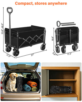 FFQ Wagons outdoor use, ideal for tailgates and family trips