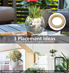 FGBNM Hanging chain offers secure, stylish planter suspensions