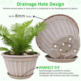 FGstyle planter with drainage holes supports healthy root care and easy water management.