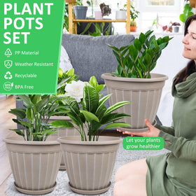 FGstyle planter with drainage holes ensures healthy roots and easy watering.