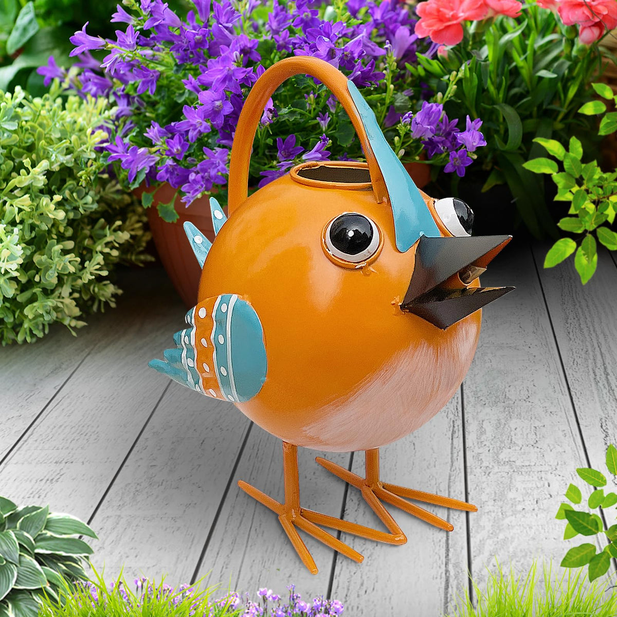FGYPYLFF bird watering can makes a charming gift for plant lovers.