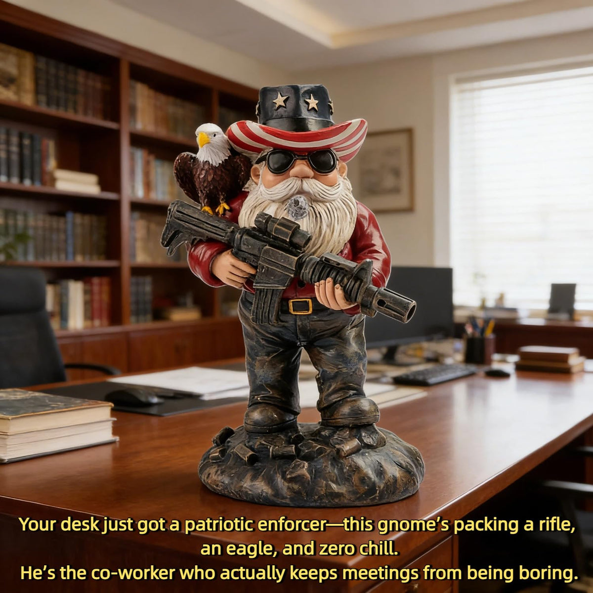 FHNQRQN garden gnome decor enhances any yard or patio.