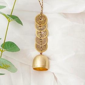 Fianviup wind chime in motion suggests gentle melody for calm spaces.