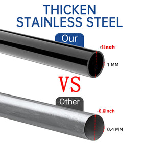 FIASON Thickened 304 stainless steel resists sun and rain