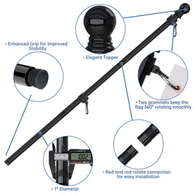 FIASON Tool-free setup and easy storage for quick use