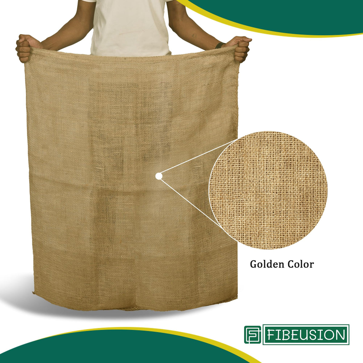 FIBEUSION burlap sacks provide versatile vegetable storage and transport.