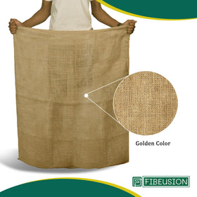 FIBEUSION burlap sacks provide versatile vegetable storage and transport.