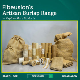 FIBEUSION odorless burlap material keeps produce and plants safe from chemicals.