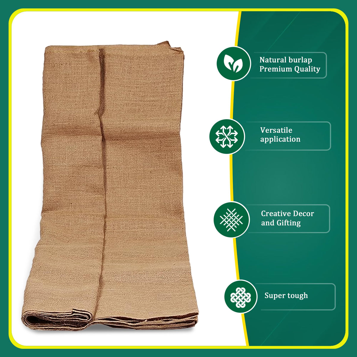 FIBEUSION frost guard burlap protects delicate plants during winter.