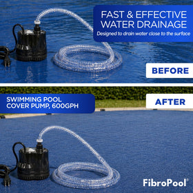 FibroPool 75W compact lightweight design enables easy storage
