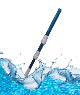 FibroPool pool brush helps scrub walls and corners easily.