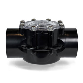 FibroPool CPVC check valve assembly with slip connections for easy installation