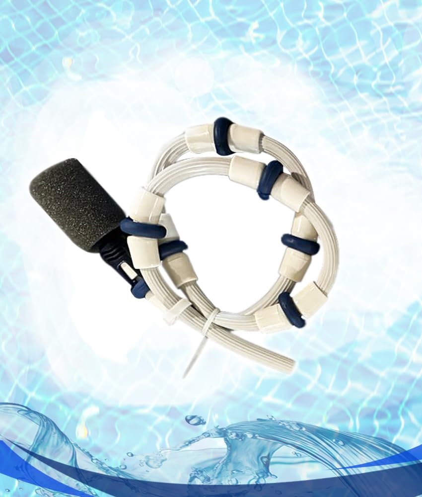 Head float maintains proper buoyancy for stable operation.