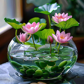 Ficoszo beginner-friendly lotus planting, enjoyable for new and seasoned gardeners.